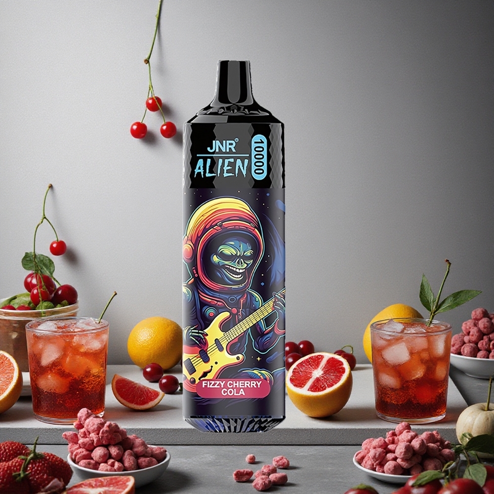 JNR Alien 10000 Puffs Fizzy Cherry Cola (Soiva Kirsikka Kola) 850mAh Finland wholesale