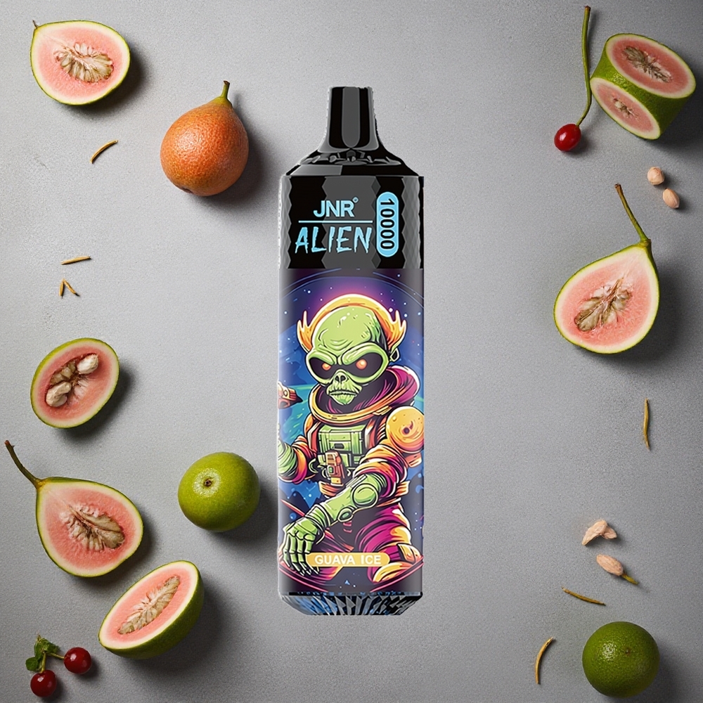 JNR Alien 10000 Puffs Guajajää Kertakäyttöinen Vape Finland wholesale 850mAh Type-C