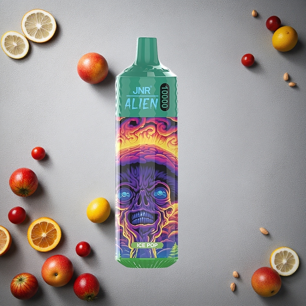 JNR Alien 10000 Puffs Jääpuikko 20ml nestemäisellä nestemäisellä Finland wholesale RGB-valot