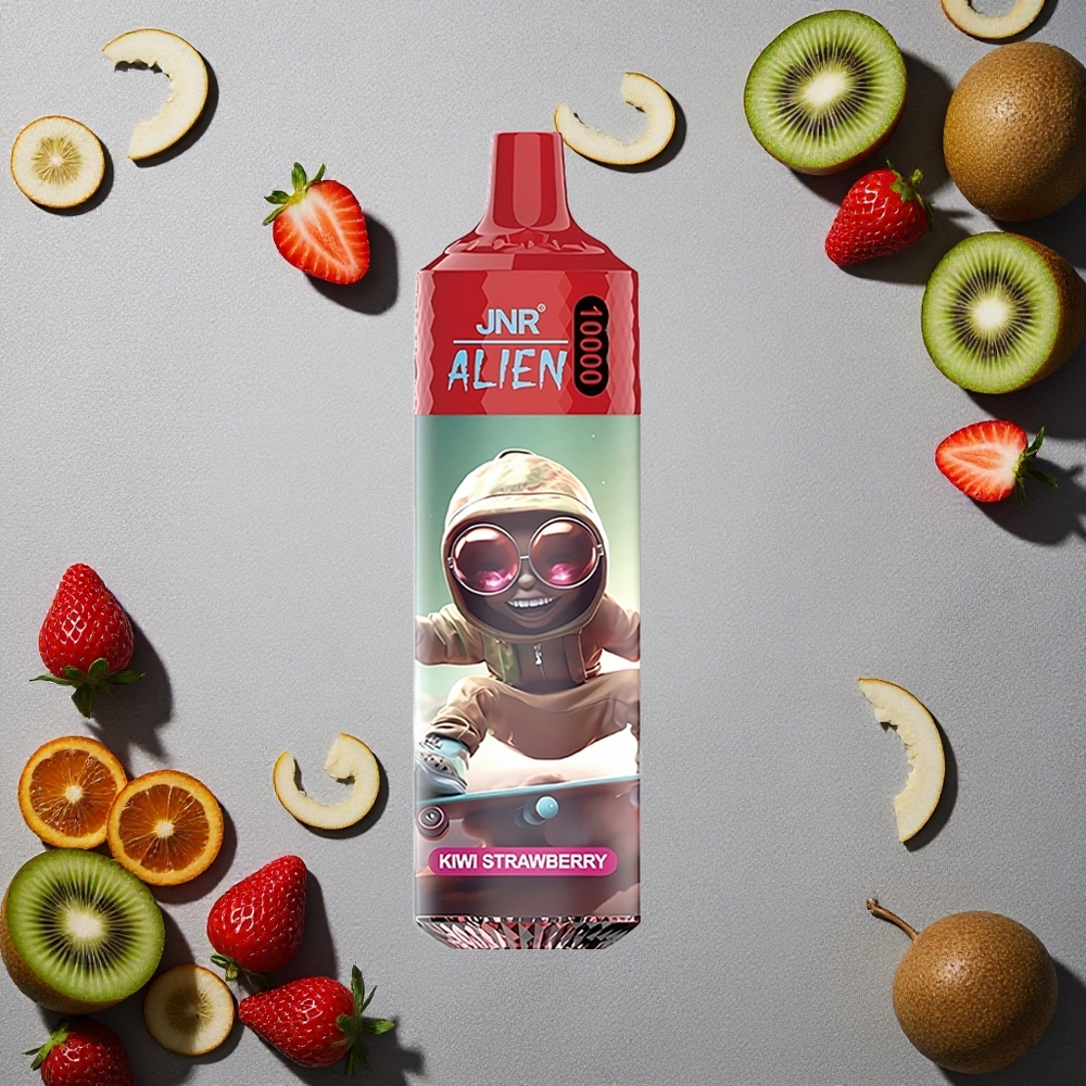 JNR Alien 10000 Puffs Kiivi-Mansikka Finland wholesale 850mAh Type-C