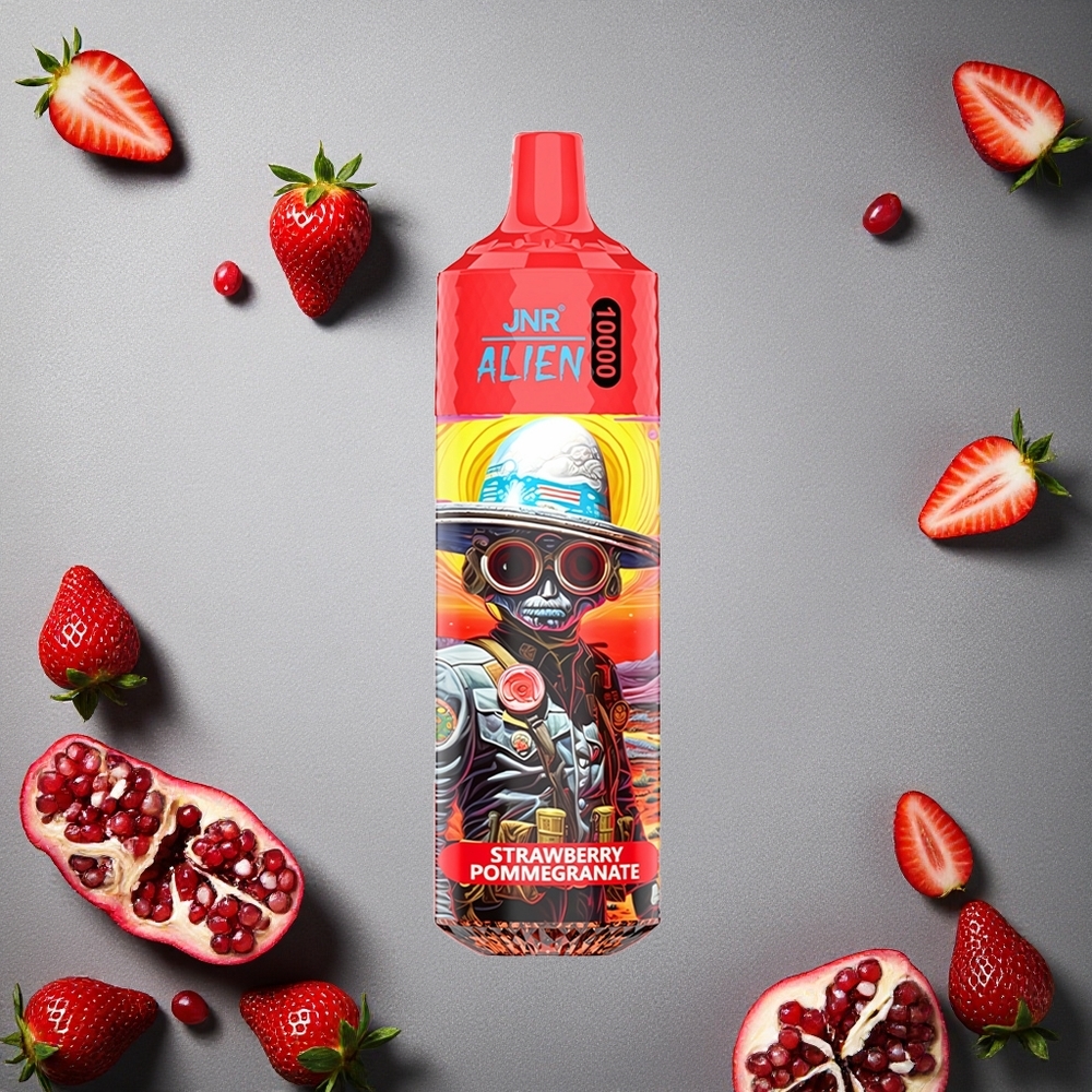 JNR Alien 10000 Puffs Mansikka-Granaatti Finland wholesale 850mAh Type-C