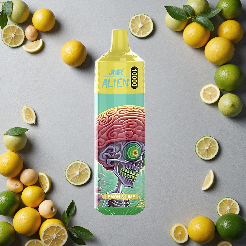 JNR Alien 10000 Puffs Sitruuna & Lime Finland wholesale 850mAh Type-C
