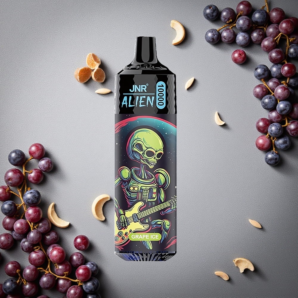JNR Alien 10000 Puffs Viinijää Finland wholesale 850mAh Akku RGB-valot