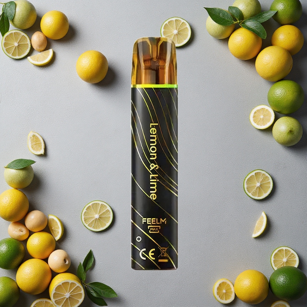 JNR Black&Golden 800 Puffs Kertakäyttöinen Vape Sitruuna & Lime Finland wholesale 2ml Nestemäärä 2% Nikotiinia