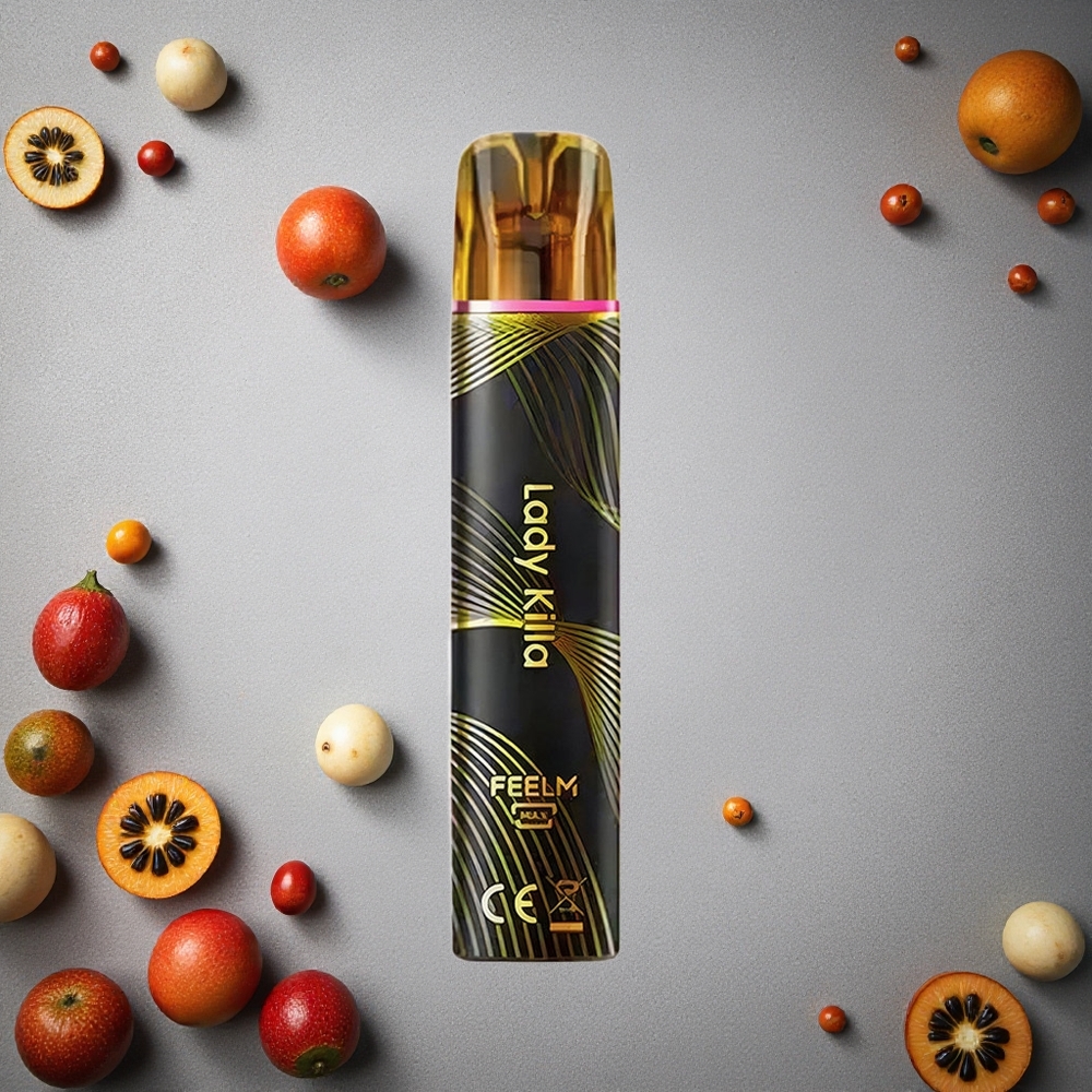JNR Black&Golden 800 Puffs Lady killa Kertakäyttöinen Vape Finland wholesale TPD sertifioitu 2ml