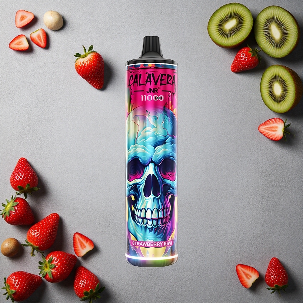 JNR Calavera 11000 Puffs Mansikka-Kiivi Finland wholesale Type-C 21ml Nestelankäämä