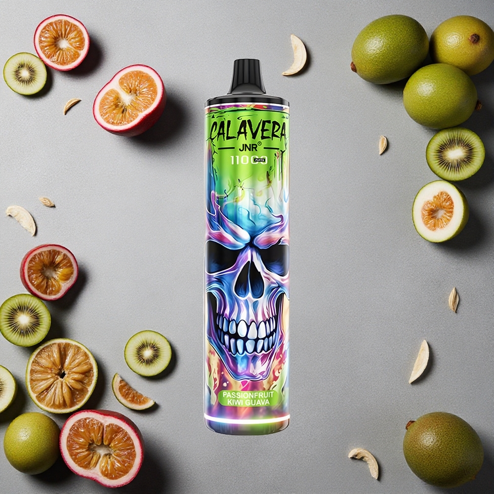 JNR Calavera 11000 Puffs Passiohedelmä Kiivi Guava Finland wholesale USB-C 21ml