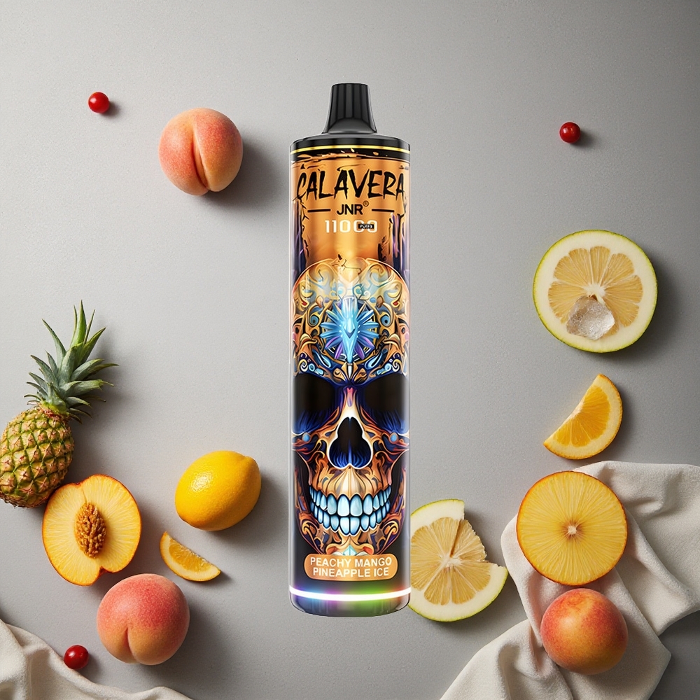 JNR Calavera 11000 Puffs Persikka Mango Ananas Jää Finland wholesale Type-C latausliitin 850 mAh akku