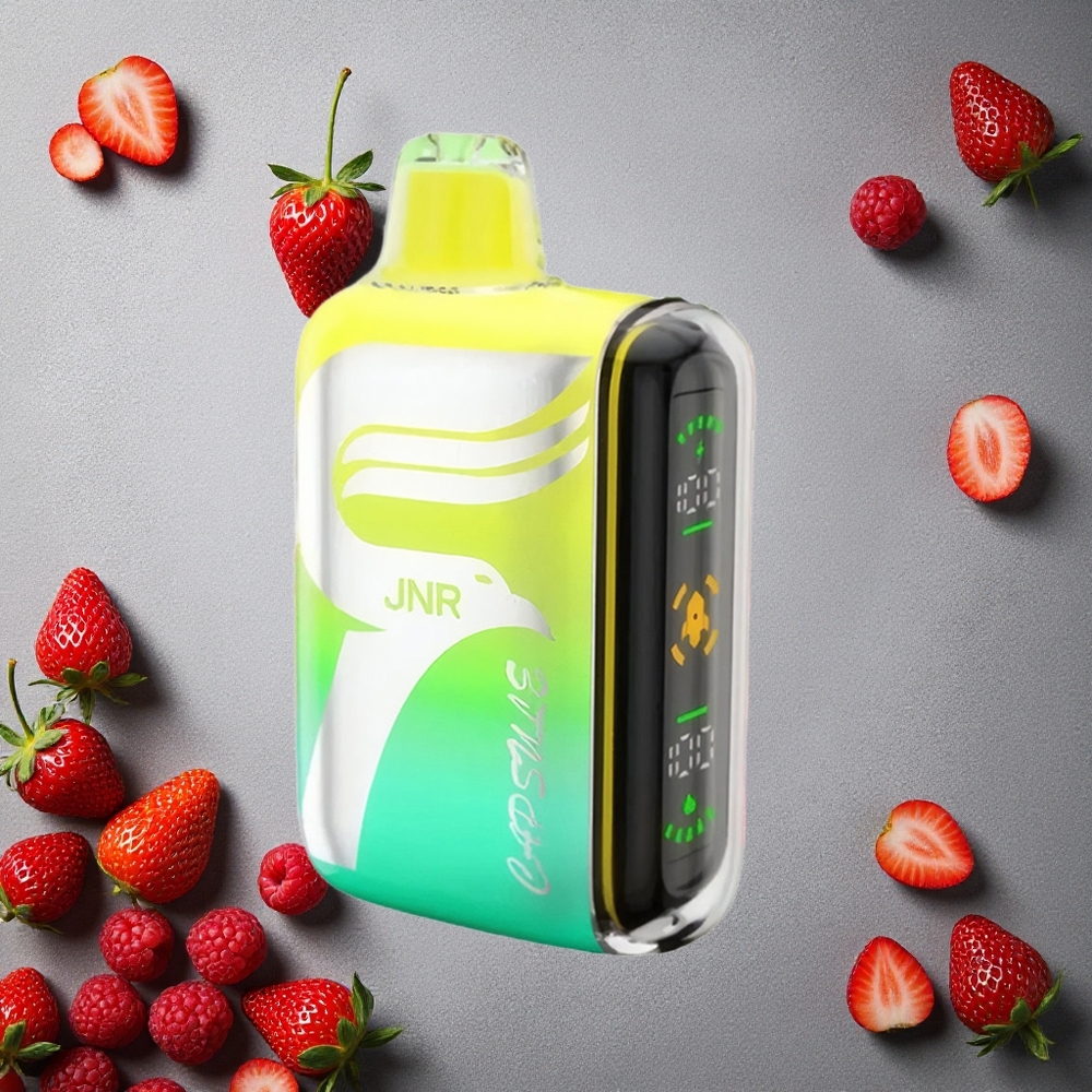 JNR Capsule 15000 Puffs Mansikka Vadelma Kirsikka Finland wholesale 850mAh Akku 20ml Nestemäärä