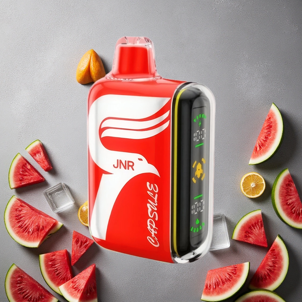 JNR Capsule 15000 Puffs Vesimeloni-Jää Finland wholesale 850mAh Akku, 20ml Nestemäärä