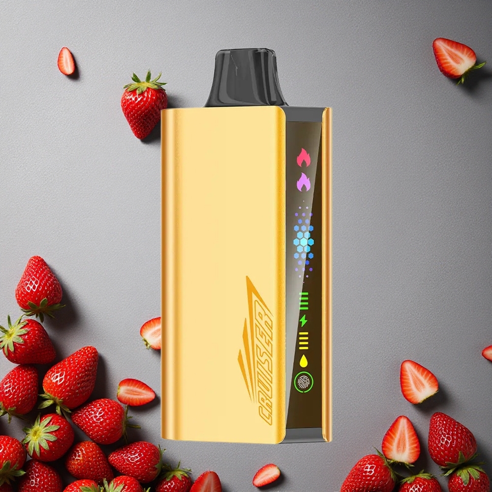 JNR Cruiser 12000 Puffs Chupa Chups Mansikka Finland wholesale Ei-latauksella Käytettävä Vape 25ml nestetta