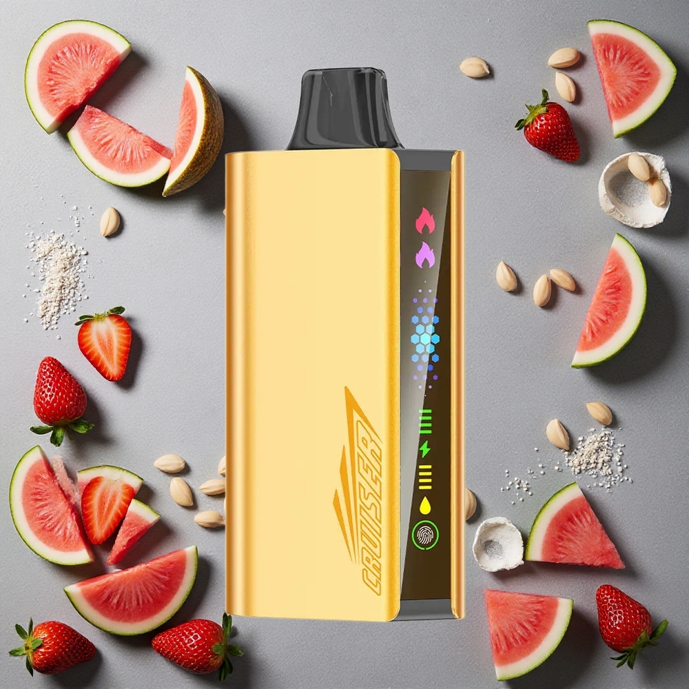 JNR Cruiser 12000 Puffs Mansikka-Kookos-Vesimeloni Finland wholesale Sisäänrakennettu 3500 mAh Akku