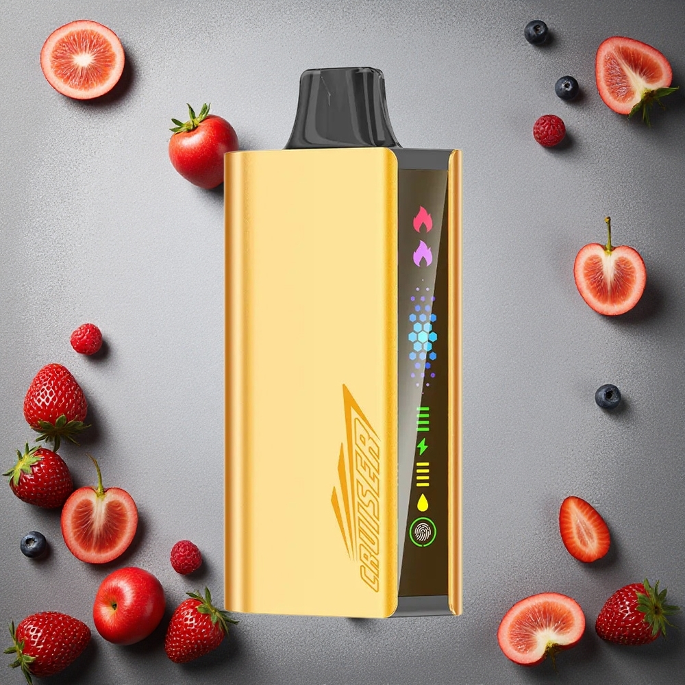 JNR Cruiser 12000 Puffs Sekamansikka Finland wholesale Ei-ladattava Vape 3500 mAh Akku