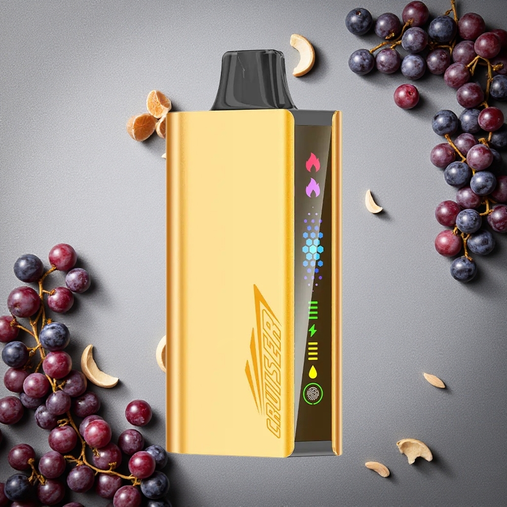 JNR Cruiser 12000 Puffs Viinijää Kertakäyttöinen Vape Finland wholesale 3500 mAh Akku