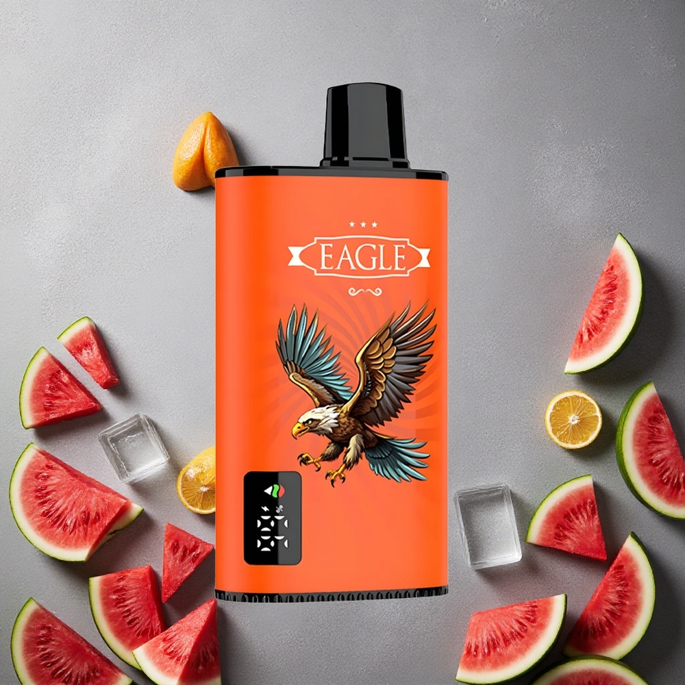 JNR EAGLE Smart 23000 Puffs Kertakäyttöinen Vape Vesimeloni-Jää Finland wholesale 1.0ohm Mesh Käämi Säädettävä Ilmanvaihto