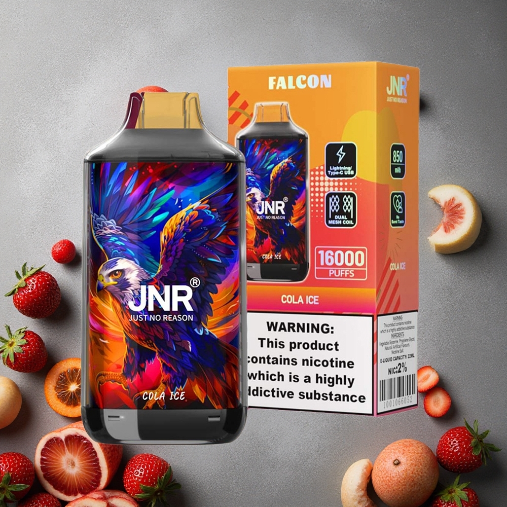JNR Falcon 16000 Puffs Cola Jää Finland wholesale 850 mAh 22ml