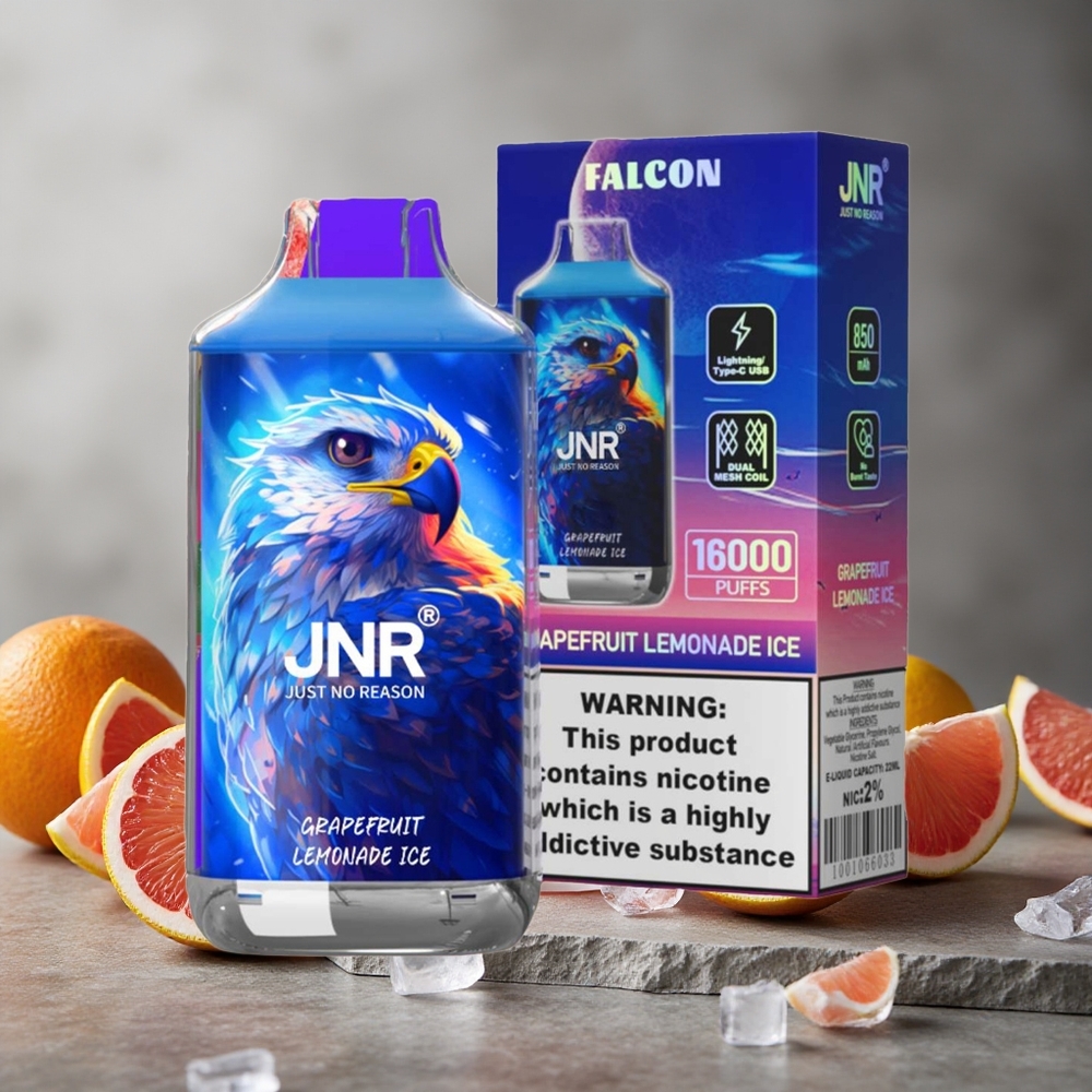 JNR Falcon 16000 Puffs Grapefruit Sitronadi Jää Finland wholesale 850 mAh 22ml