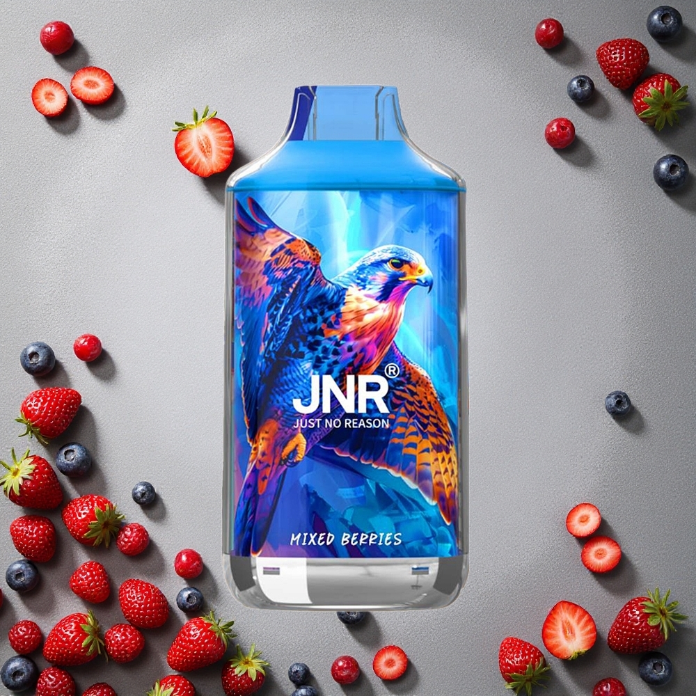 JNR Falcon 16000 Puffs Mixed Berries (Marjasekoitus) Finland wholesale 850 mAh Akku 22ml Nestemäis