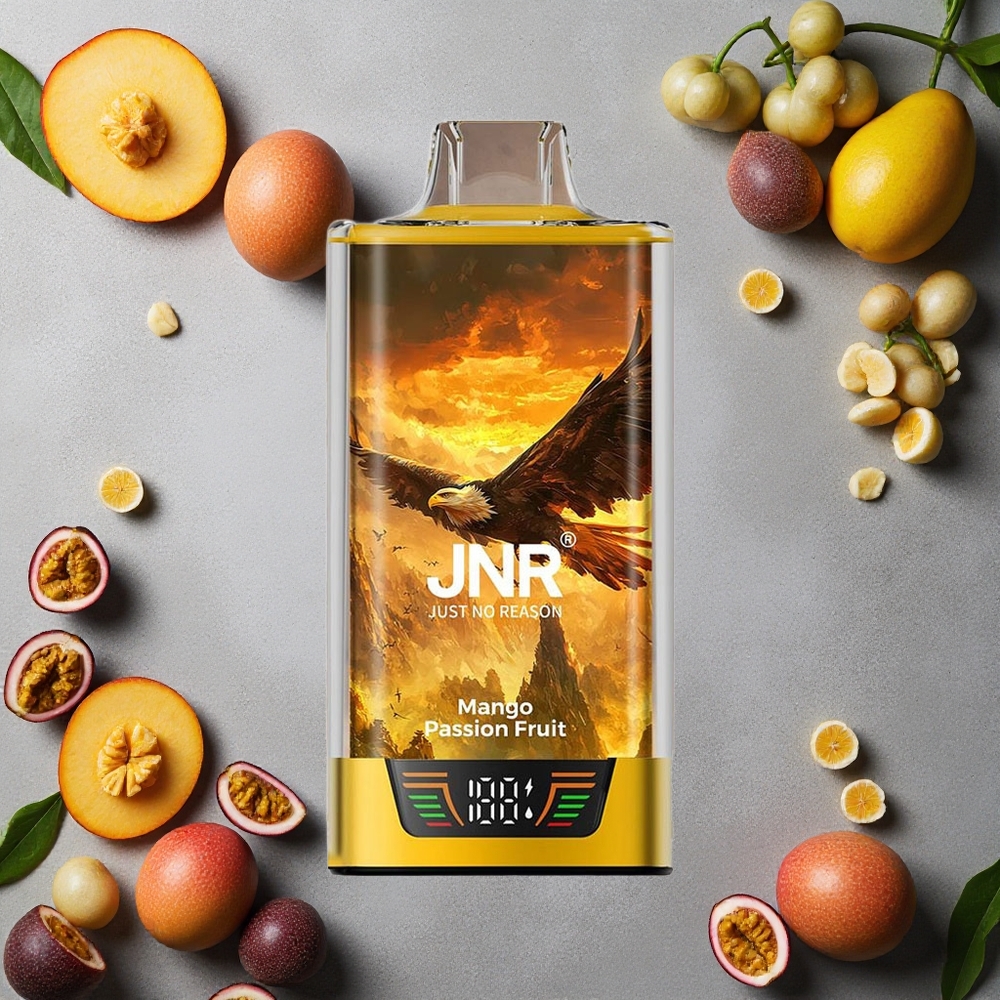 JNR Falcon Pro 28000 Puffs Mango-Passionhedelmä Finland wholesale 30ml Täytetty 950mAh Akku