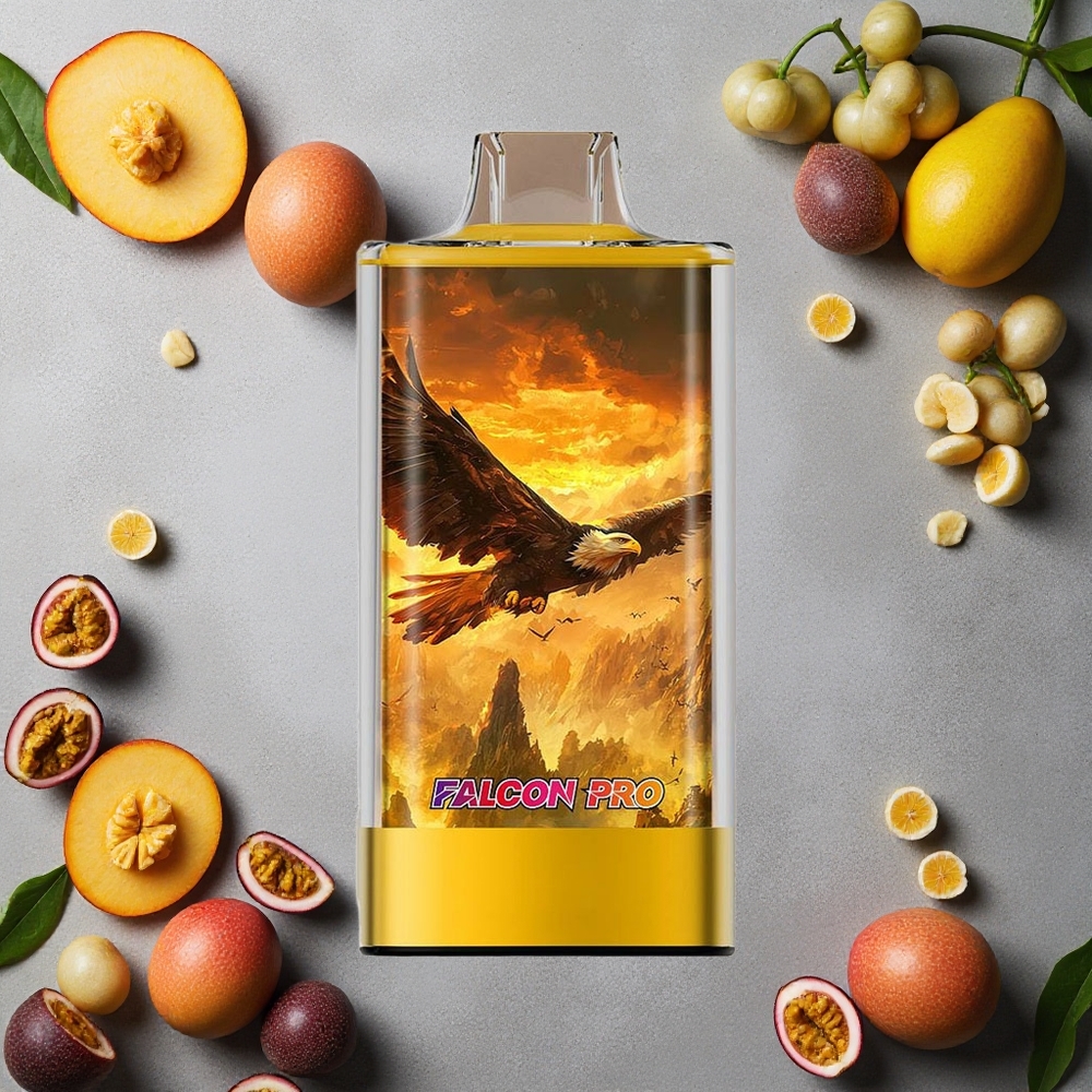 JNR Falcon Pro 28000 Puffs Mango-Passionhedelmä Finland wholesale 30ml Täytetty 950mAh Akku