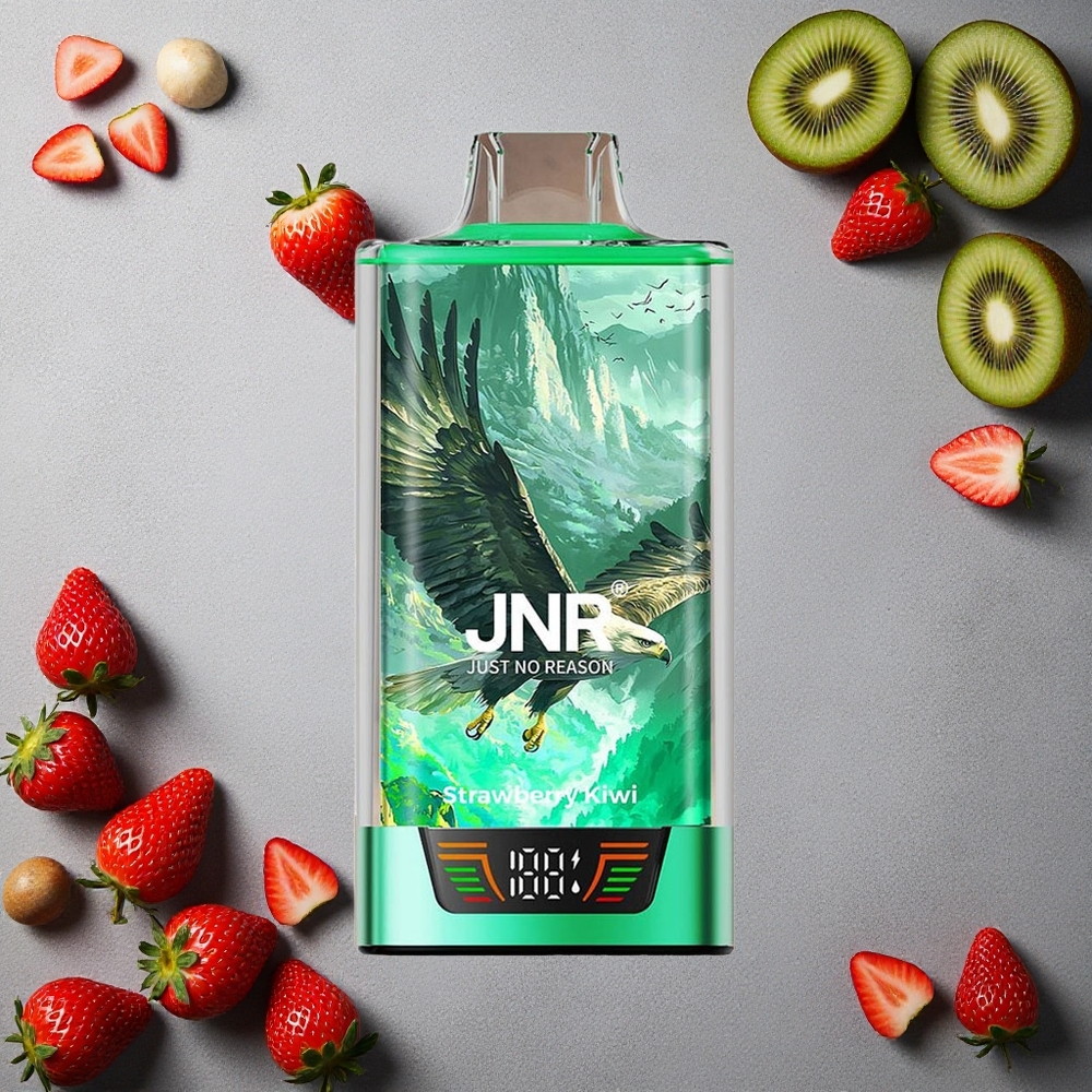 JNR Falcon Pro 28000 Puffs Mansikka-Kiivi Finland wholesale 30ml Täyttö