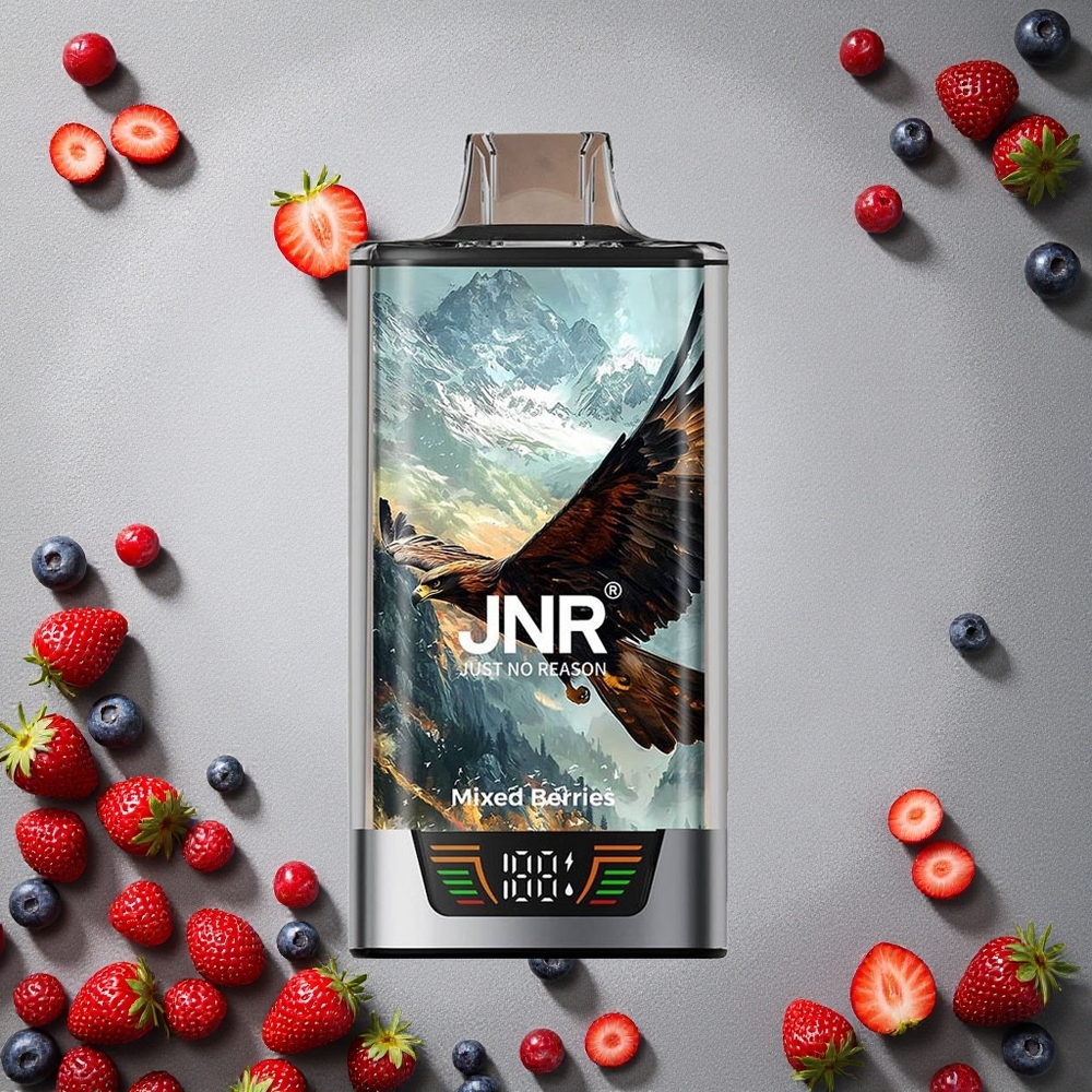 JNR Falcon Pro 28000 Puffs Mixed Berries (Marjasekoitus) 30ml Esitäytetty Finland wholesale USB-C