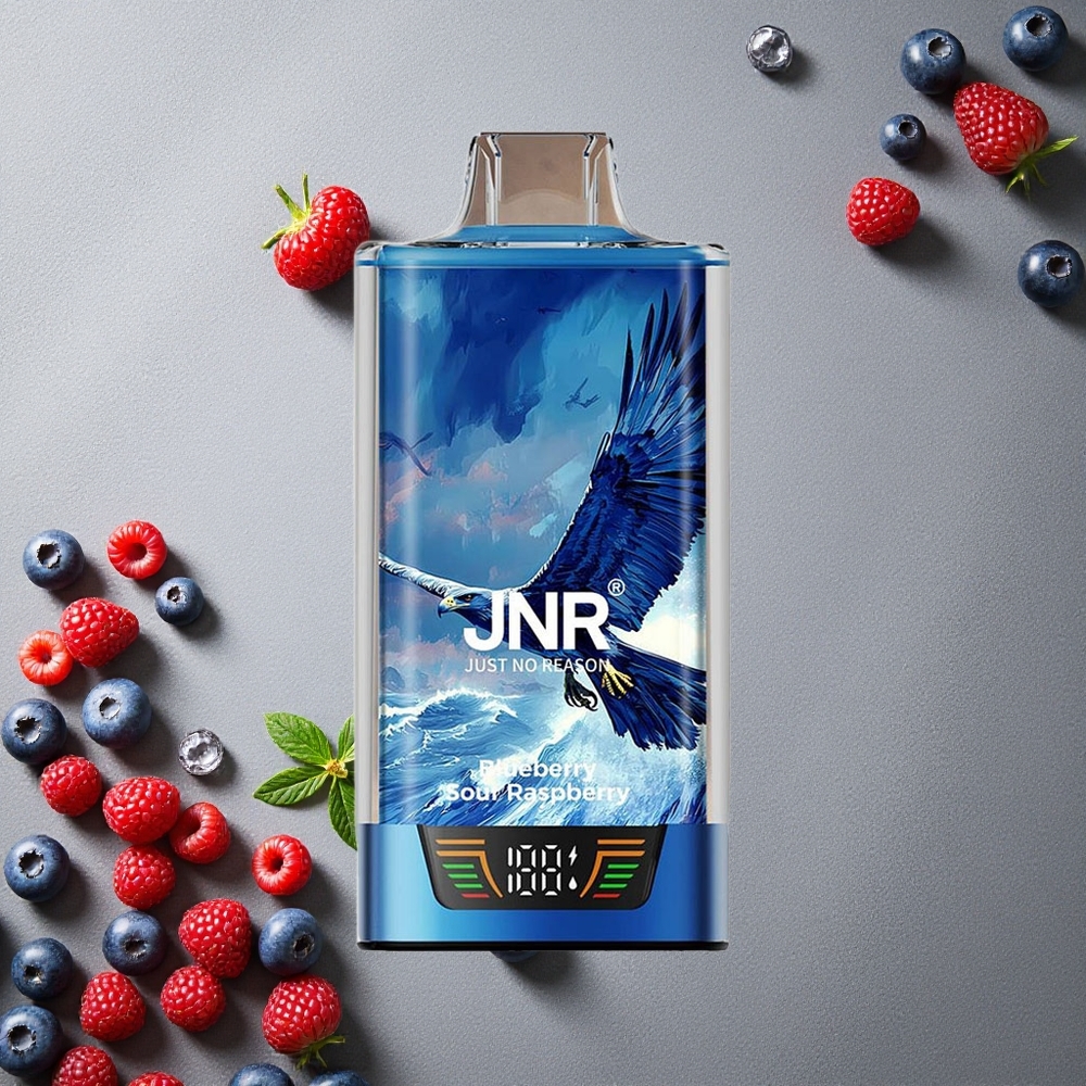JNR Falcon Pro 28000 Puffs Mustikka-Hapanvadelma Finland wholesale 30ml Täytetty