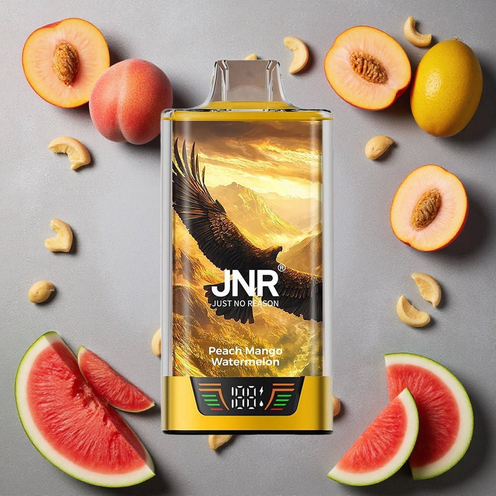 JNR Falcon Pro 28000 Puffs Persikka Mango Vesimeloni Finland wholesale 30ml Täyttökapasiteetti 950mAh Akku