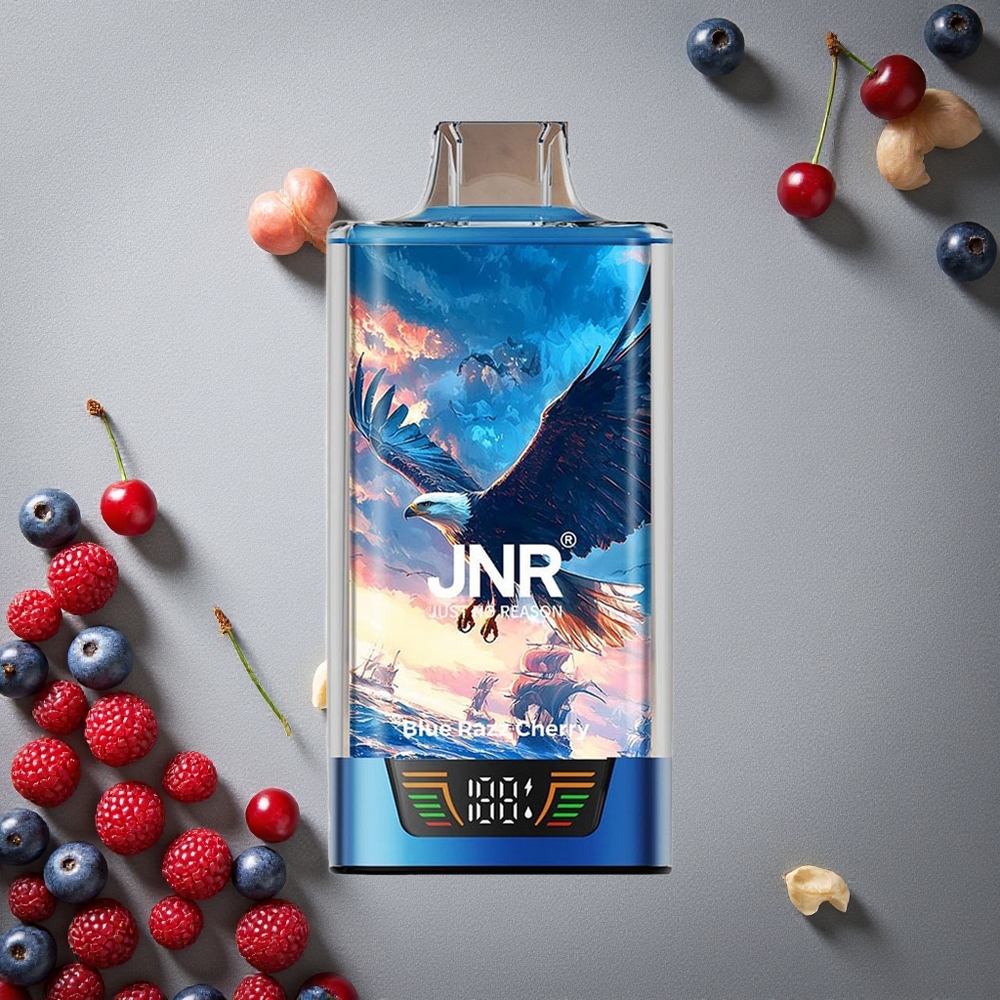 JNR Falcon Pro 28000 Puffs Sininen Vadelma-Kirsikka Finland wholesale 30ml Täyttö