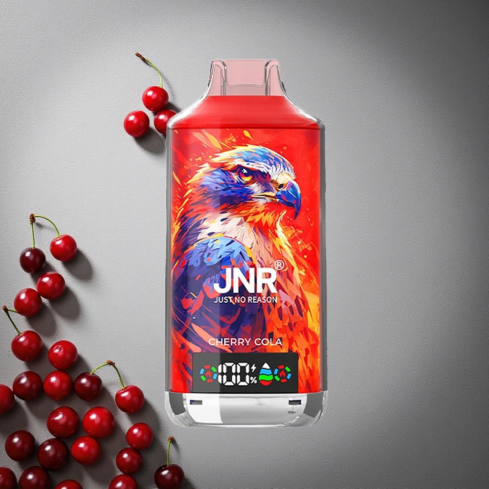 JNR Falcon X 18000 Puffs Kirsikka 24ml Neste Finland wholesale Digitaalinäyttö
