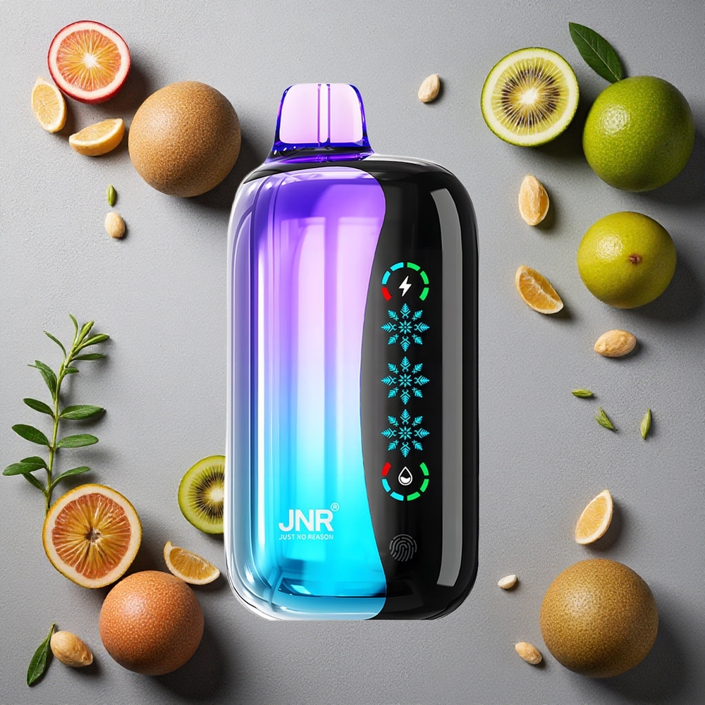 JNR Flex Ice 21000 Puffs Kertakäyttöinen Vape Kiivi Passiohedelmä Guava Finland wholesale 26ml Nestemäki Säädettävä Ilmanvirtaus