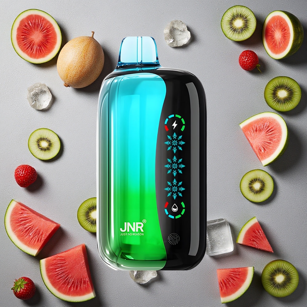 JNR Flex Ice 21000 Puffs Kertakäyttöinen Vape Kiivi Vesimeloni Jää Finland wholesale 26ml Nestemäki