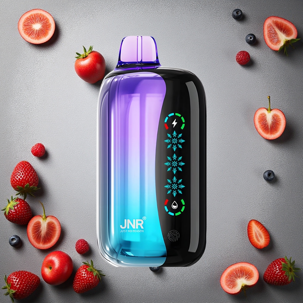 JNR Flex Ice 21000 Puffs Kertakäyttöinen Vape Mixed Berry (Marjasekoitus) 26ml E-neste Finland wholesale Jäätävällä Säädöllä