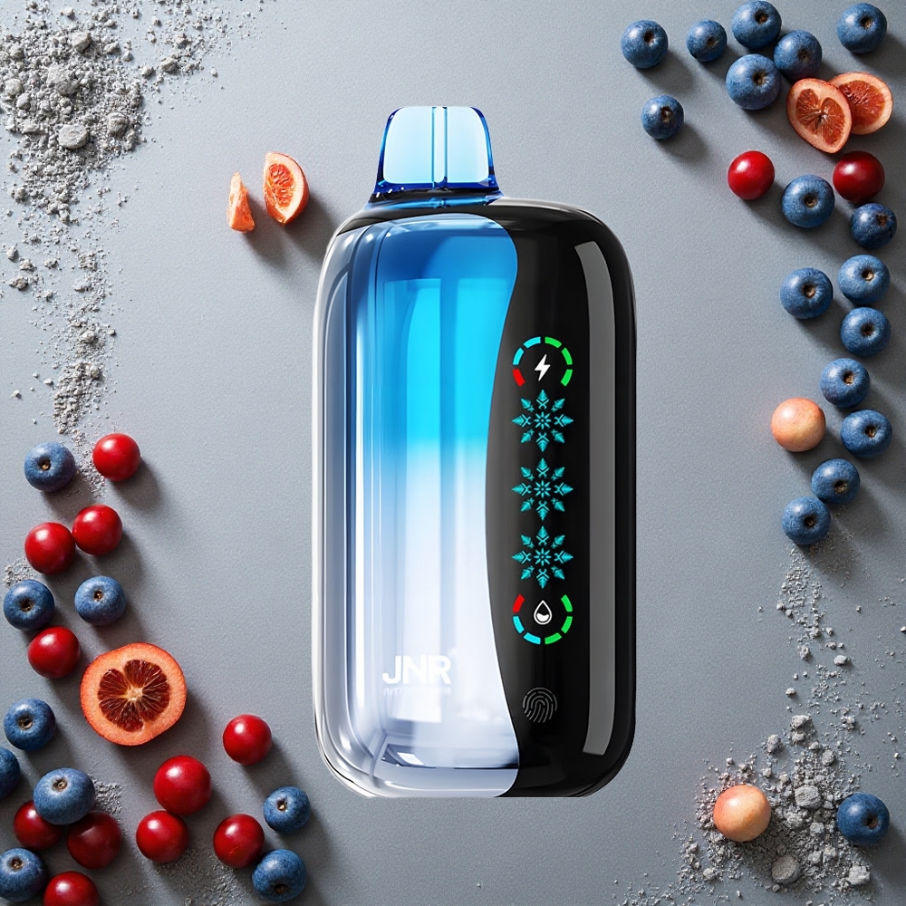 JNR Flex Ice 21000 Puffs Kertakäyttöinen Vape Sininen Kirsikan Räjähdys Finland wholesale Säädettävä Ice