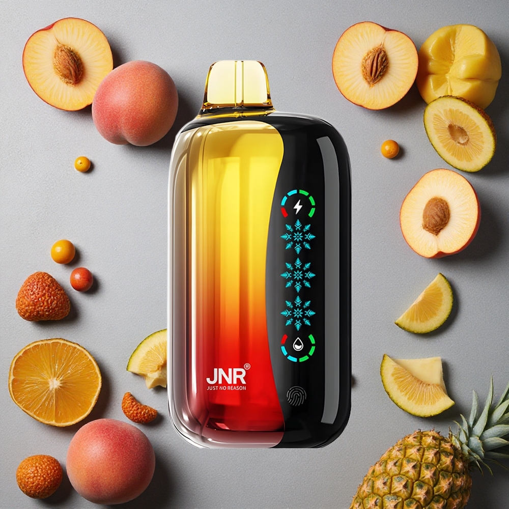 JNR Flex Ice 21000 Puffs Persikka Mango Ananas Finland wholesale Jää Säädettävä 1000mAh