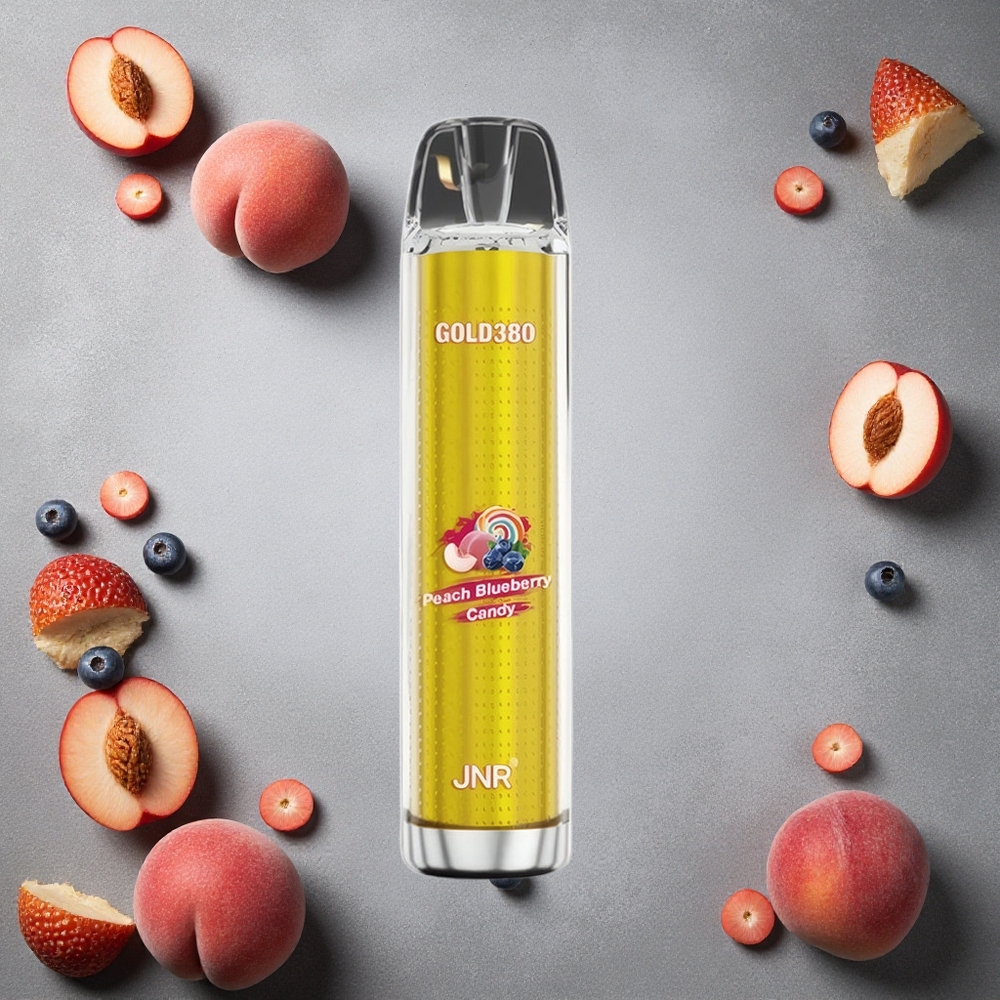 JNR Gold380 6000 Puffs Disposable Vade Persikka Mustikka Finland wholesale 1.0ohm Mesh Coil 1500mAh
