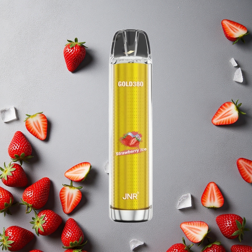 JNR Gold380 6000 Puffs Kertakäyttöinen Vape Mansikkajää Finland wholesale 1500mAh