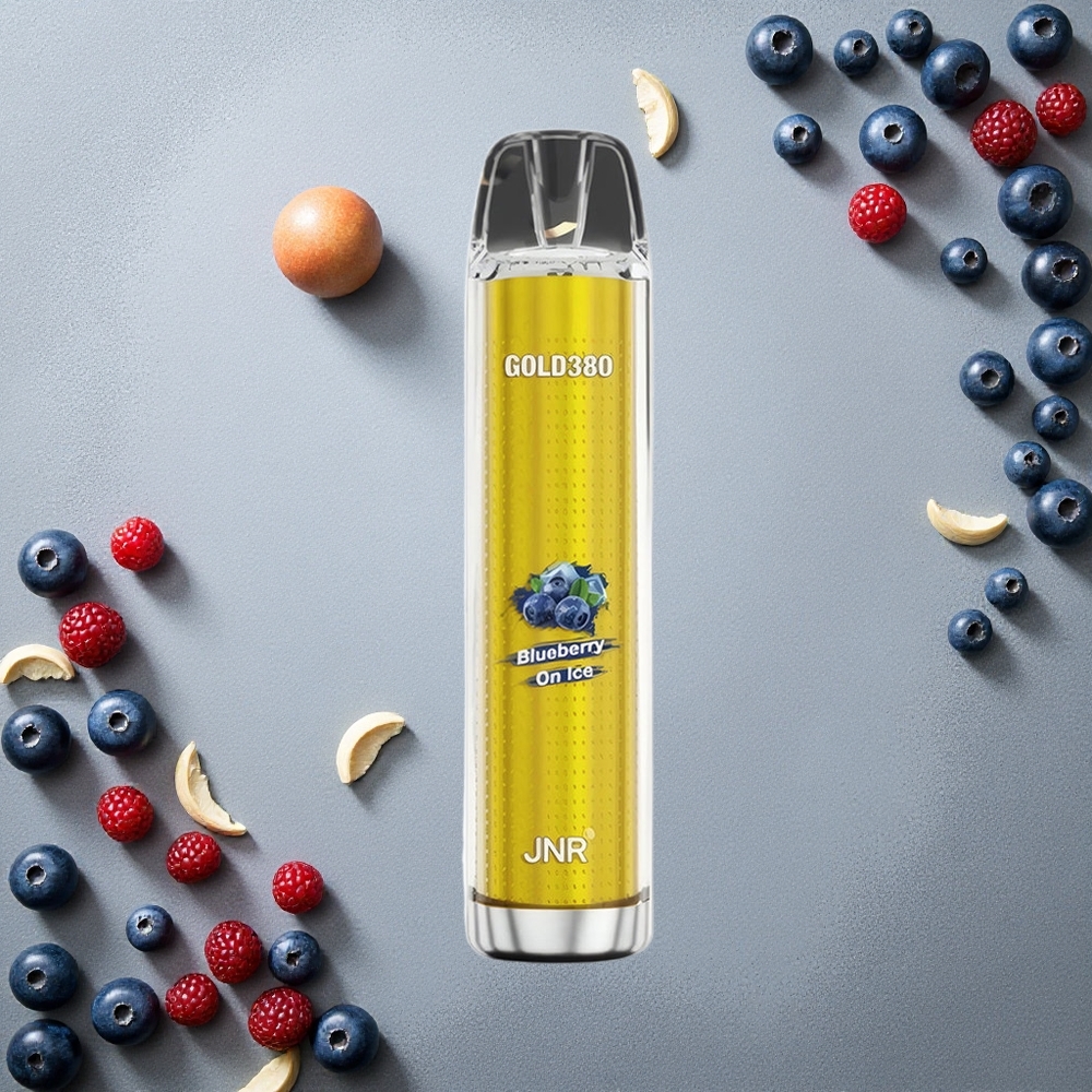 JNR Gold380 6000 Puffs Mustikka Jää Finland wholesale 1500mAh Akku 13ml Nestemäistä