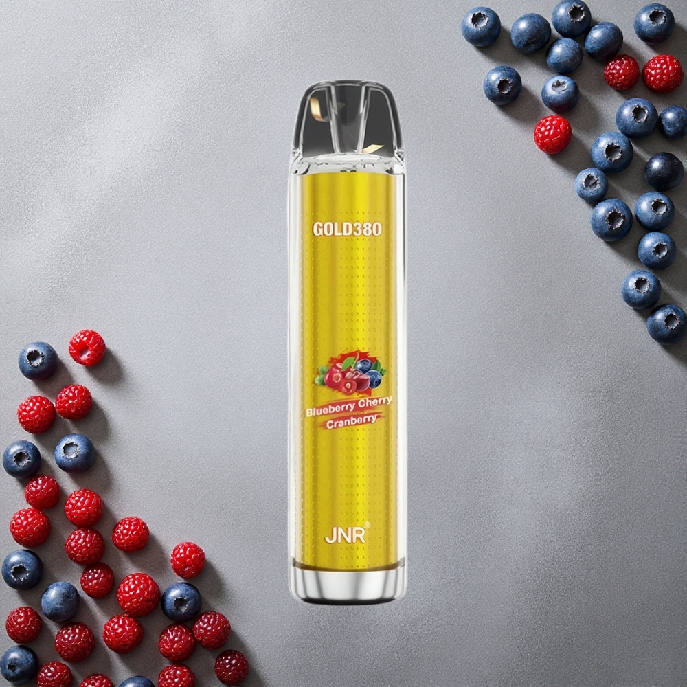 JNR Gold380 6000 Puffs Mustikka-Karpalo-Kirsikka Finland wholesale 1500mAh 13ml