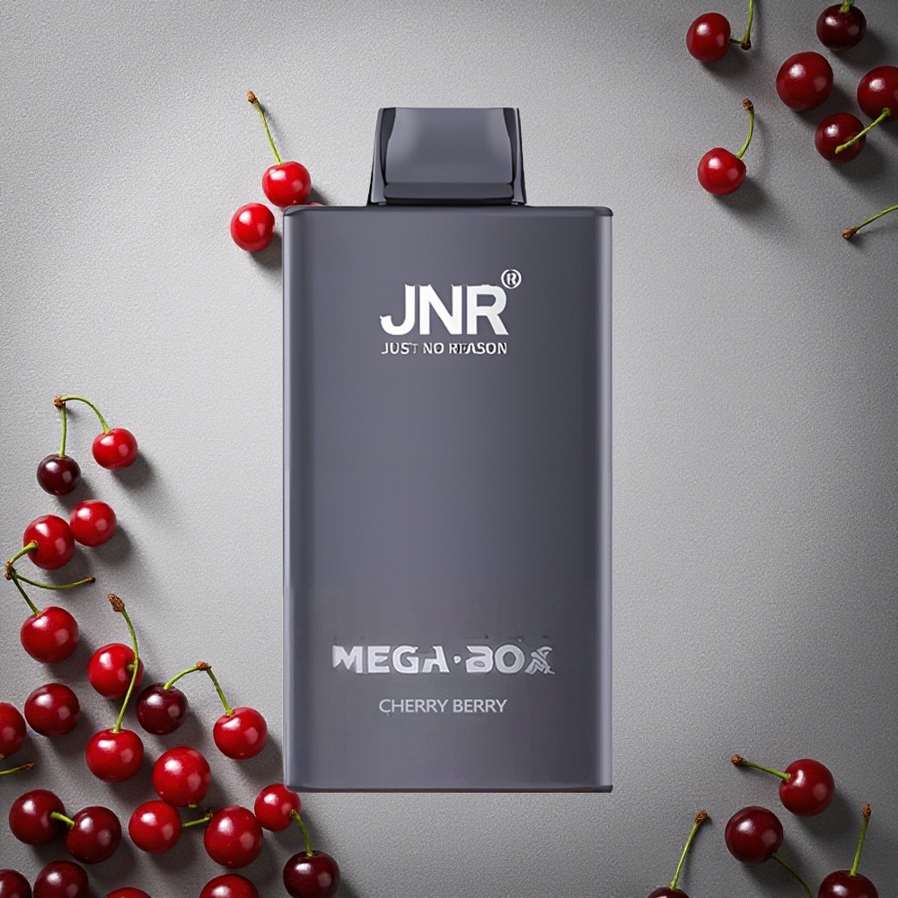 JNR Mega Box 25000 Puffs Kertakäyttöinen Vape Kirsikka-Marja 30ml Nestemäärä Finland wholesale
