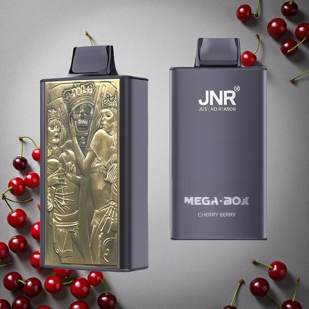 JNR Mega Box 25000 Puffs Kertakäyttöinen Vape Kirsikka-Marja 30ml Nestemäärä Finland wholesale