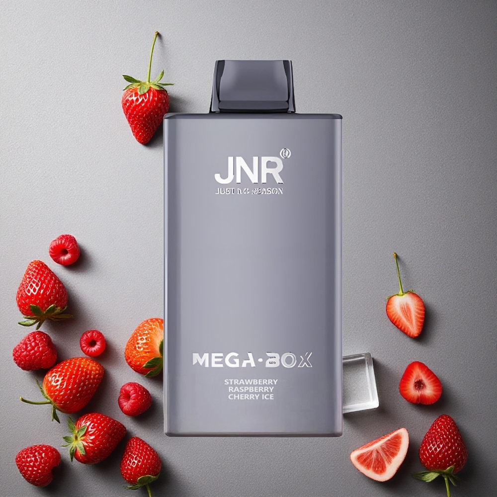 JNR Mega Box 25000 Puffs Kertakäyttöinen Vape Mansikka Vadelma Kirsikka Jää Finland wholesale 30ml Nestemäistä