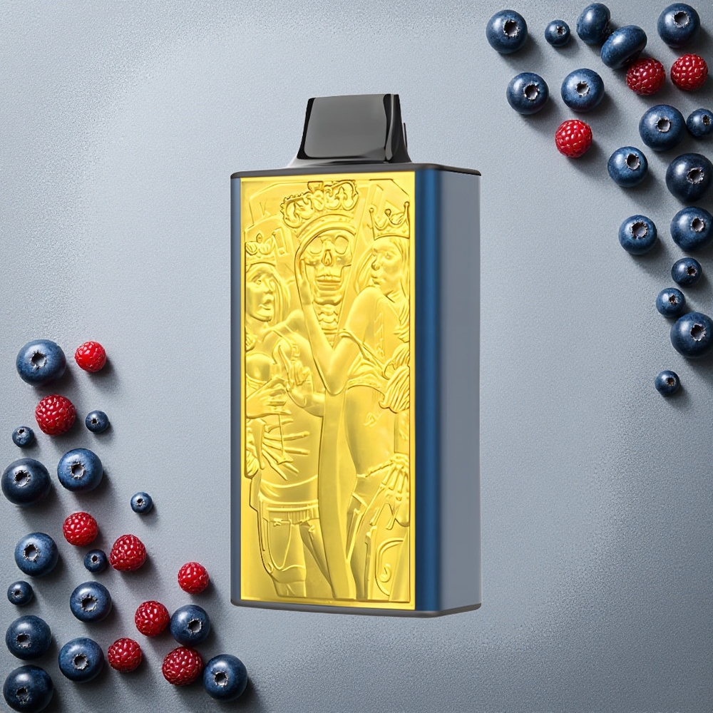 JNR Mega Box 25000 Puffs Kertakäyttöinen Vape Mustikka-Jää Finland wholesale 30ml Nestemäistä