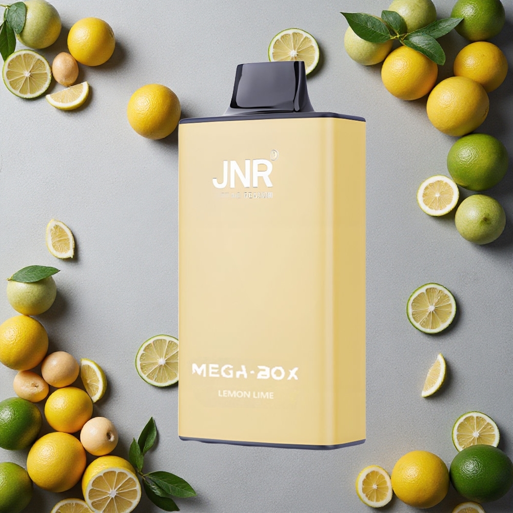 JNR Mega Box 25000 Puffs Kertakäyttöinen Vape Sitruuna & Lime Finland wholesale 30ml Nestemäistä