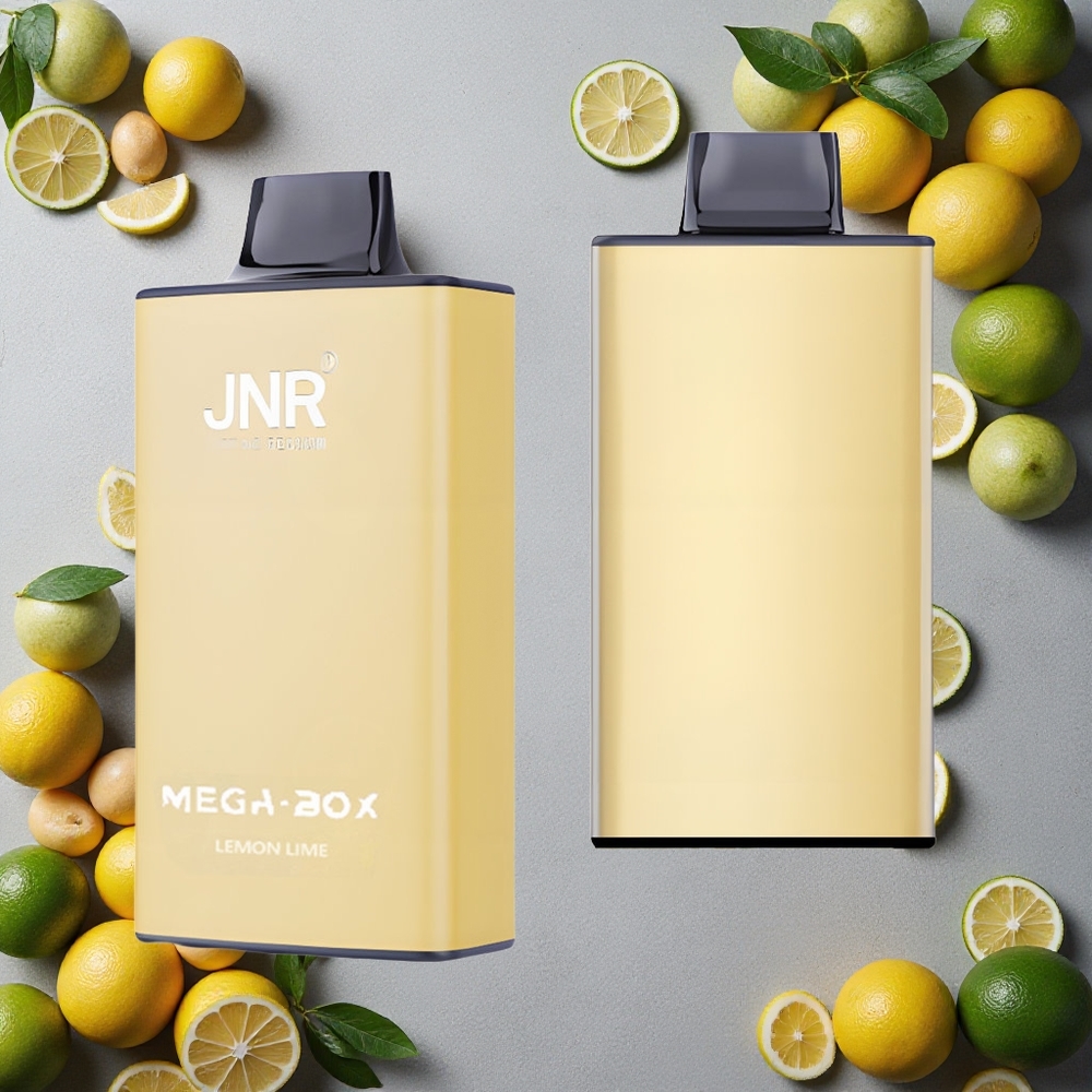 JNR Mega Box 25000 Puffs Kertakäyttöinen Vape Sitruuna & Lime Finland wholesale 30ml Nestemäistä