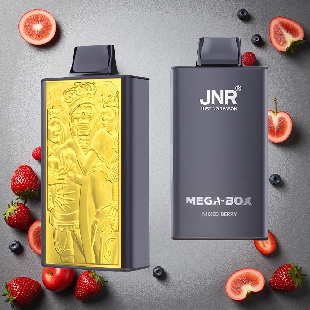 JNR Mega Box 25000 Puffs Sekamarjamehu Finland wholesale Kaksoissydän & Kaksoismehukääm