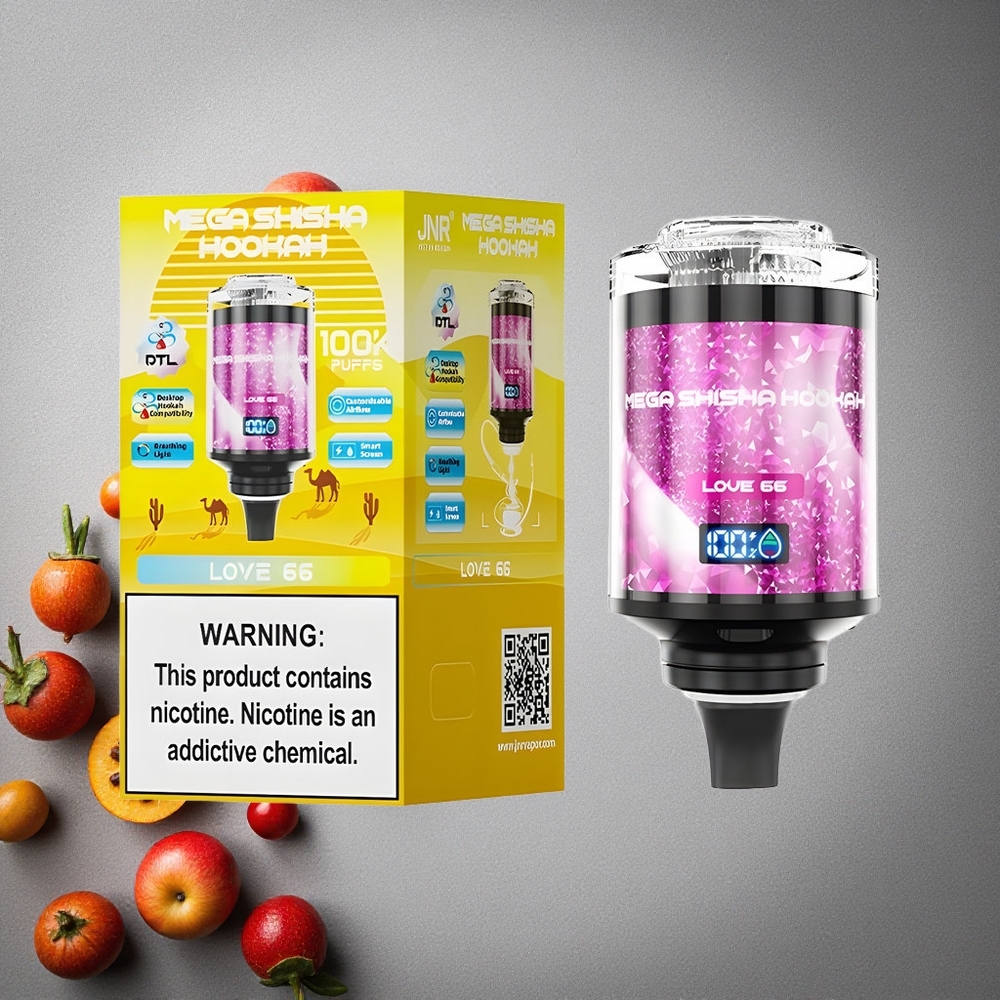 JNR Mega Shisha Hookah 100K 60ml nestekapasiteetti Finland wholesale Desktop Compatibility Love 66