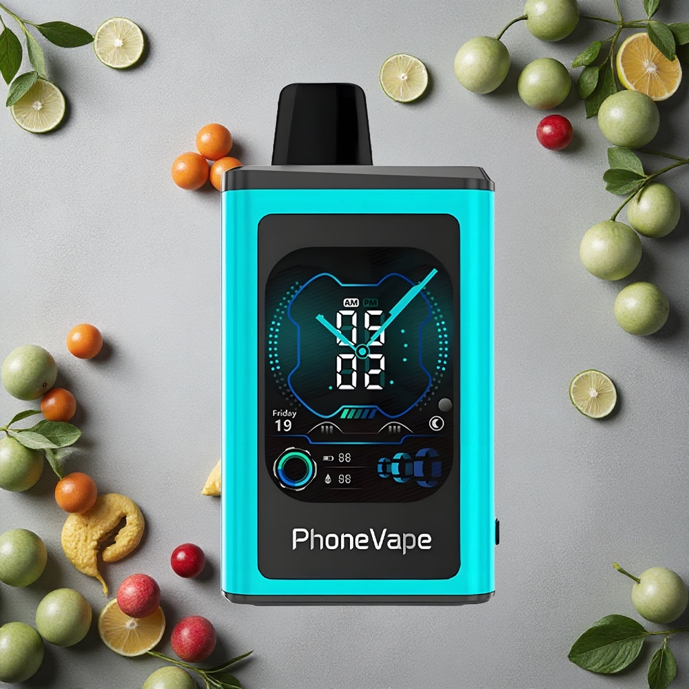 JNR PhoneVape 30000 puffs Miami Mint 850mAh Type-C Ladattava Akku, App Controlled Finland wholesale