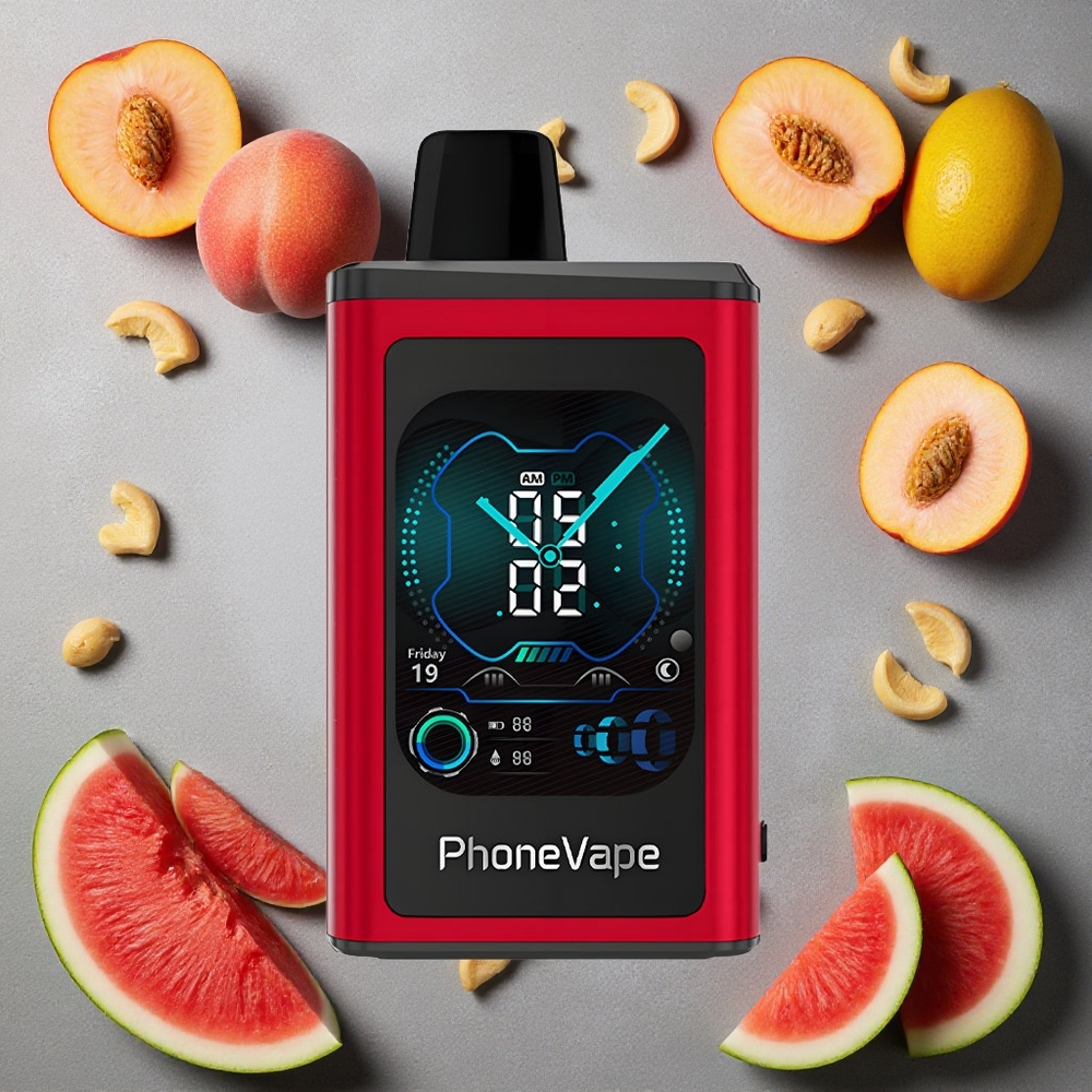 JNR PhoneVape 30000 puffs Persikka Mango Vesimeloni Finland wholesale 850mAh Type-C Ladattava Akku