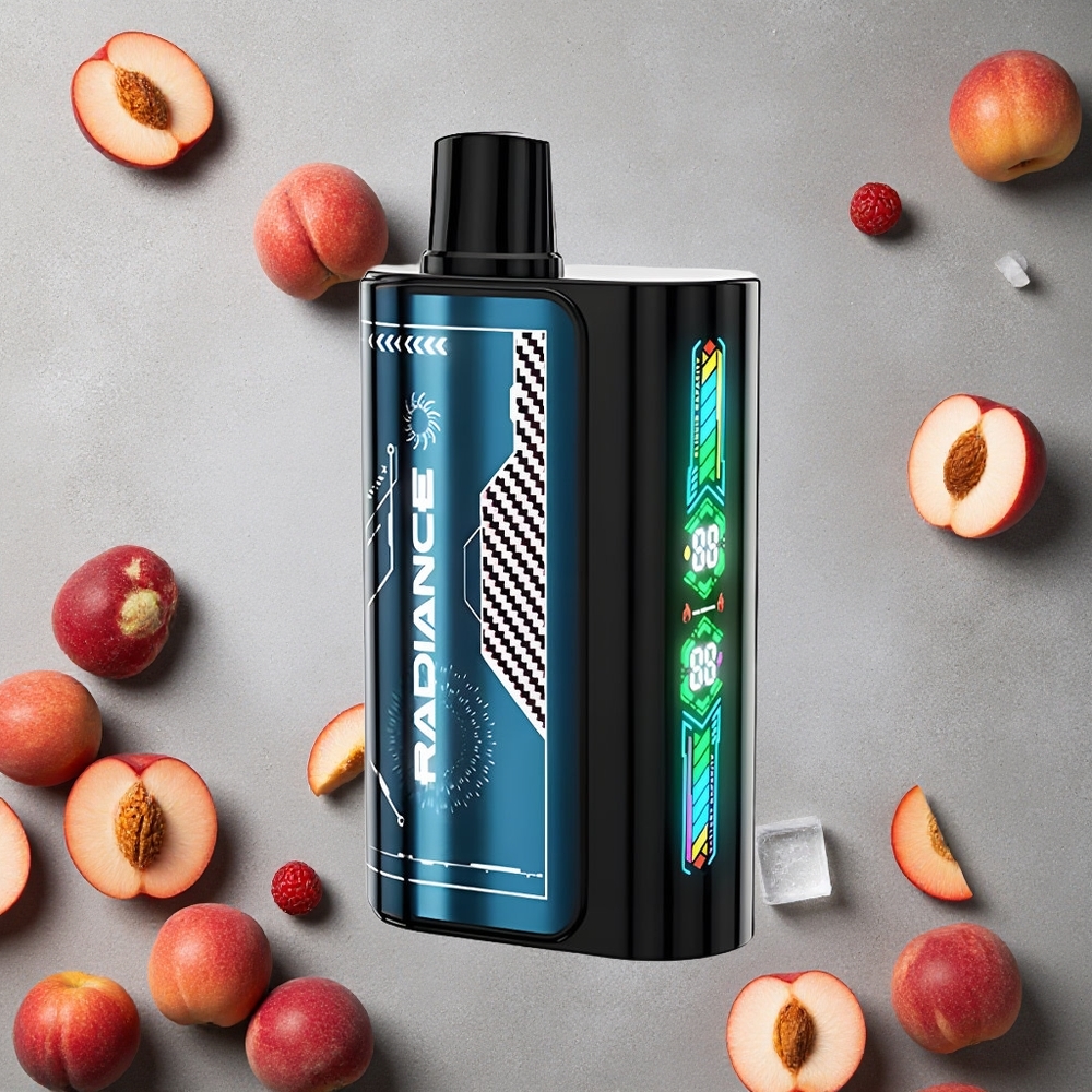 JNR Radiance 31000 Puffs Kesäpersikka-Jää Finland wholesale 28ml Nestemäinen Tupakka